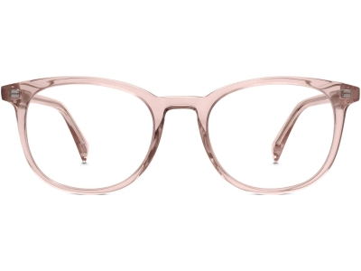 Front View Image of Durand Eyeglasses Collection, by Warby Parker Brand, in Rose Crystal Color