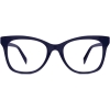 Front View Image of Hallie Eyeglasses Collection, by Warby Parker Brand, in Lapis Crystal Color