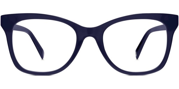 Front View Image of Hallie Eyeglasses Collection, by Warby Parker Brand, in Lapis Crystal Color