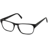 Angle View Image of Brennan Eyeglasses Collection, by Warby Parker Brand, in Jet Black Color