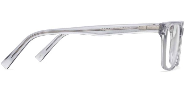 Side View Image of Clemens Eyeglasses Collection, by Warby Parker Brand, in Smoky Quartz Crystal Color