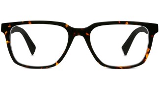 Front View Image of Gilbert Eyeglasses Collection, by Warby Parker Brand, in Whiskey Tortoise Color