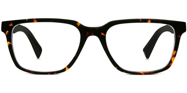 Front View Image of Gilbert Eyeglasses Collection, by Warby Parker Brand, in Whiskey Tortoise Color