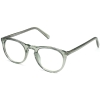 Angle View Image of Haskell Eyeglasses Collection, by Warby Parker Brand, in Aloe Crystal Color