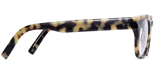 Side View Image of Kimball Eyeglasses Collection, by Warby Parker Brand, in Marzipan Tortoise Color