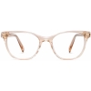 Front View Image of Amelia Eyeglasses Collection, by Warby Parker Brand, in Elderflower Crystal Color