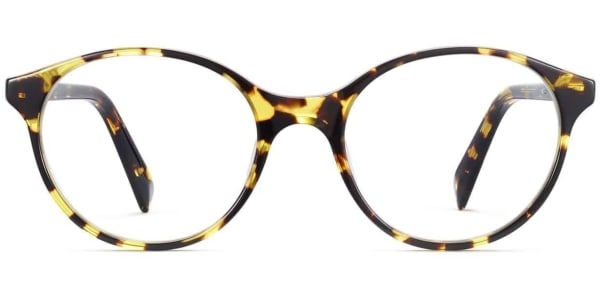 Front View Image of Farris Eyeglasses Collection, by Warby Parker Brand, in Mesquite Tortoise Color
