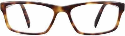 Front View Image of Godwin Eyeglasses Collection, by Warby Parker Brand, in Oak Barrel Color