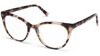 Angle View Image of Haley Eyeglasses Collection, by Warby Parker Brand, in Opal Tortoise Color