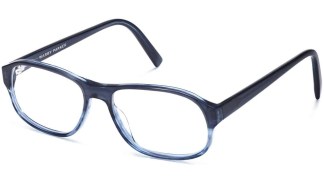Angle View Image of Bryson Eyeglasses Collection, by Warby Parker Brand, in Blue Slate Fade Color