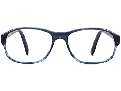 Front View Image of Bryson Eyeglasses Collection, by Warby Parker Brand, in Blue Slate Fade Color