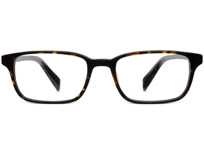Front View Image of Wilkie Eyeglasses Collection, by Warby Parker Brand, in Whiskey Tortoise Color