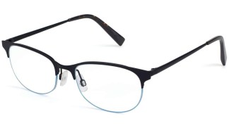 Angle View Image of Clare Eyeglasses Collection, by Warby Parker Brand, in Brushed Ink Color
