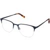 Angle View Image of Wallis Eyeglasses Collection, by Warby Parker Brand, in Brushed Navy Color