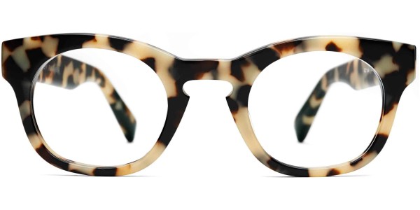 Front View Image of Kimball Eyeglasses Collection, by Warby Parker Brand, in Marzipan Tortoise Color