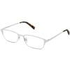 Angle View Image of Graham Eyeglasses Collection, by Warby Parker Brand, in Polished Silver Color