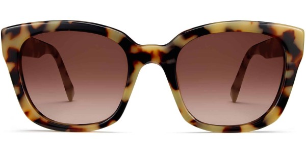 Front View Image of Aubrey Sunglasses Collection, by Warby Parker Brand, in Marzipan Tortoise Color