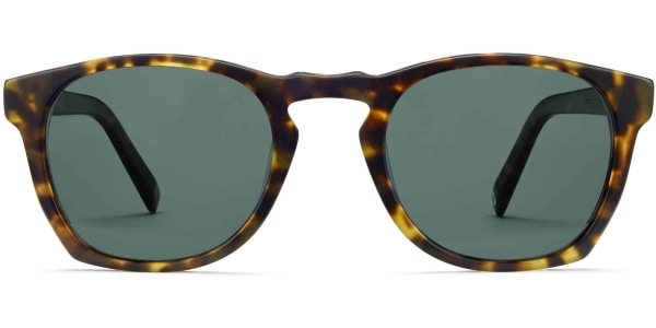 Front View Image of Topper Sunglasses Collection, by Warby Parker Brand, in Hazelnut Tortoise Matte Color