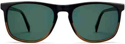 Front View Image of Madox Sunglasses Collection, by Warby Parker Brand, in Antique Shale Fade Color