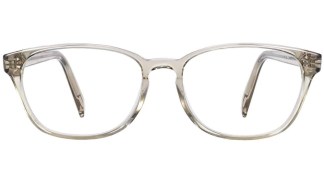 Front View Image of Clemens Eyeglasses Collection, by Warby Parker Brand, in Smoky Quartz Crystal Color