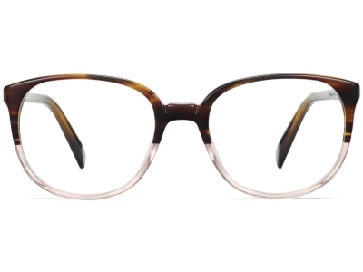 Front View Image of Eugene Eyeglasses Collection, by Warby Parker Brand, in Tea Rose Fade Color