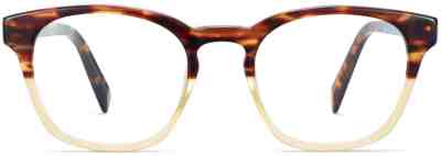 Front View View Image of Felix Eyeglasses Collection, by Warby Parker Brand, in Chamomile Fade Color