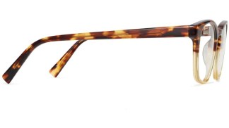 Side View Image of Felix Eyeglasses Collection, by Warby Parker Brand, in Chamomile Fade Color