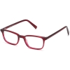 Angle View Image of Oliver Eyeglasses Collection, by Warby Parker Brand, in Berry Crystal Fade Color Angle View Image of Oliver Eyeglasses Collection, by Warby Parker Brand, in Berry Crystal Fade Color