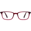 Front View Image of Oliver Eyeglasses Collection, by Warby Parker Brand, in Berry Crystal Fade Color Front View Image of Oliver Eyeglasses Collection, by Warby Parker Brand, in Berry Crystal Fade Color