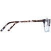 Side View Image of Virginia Eyeglasses Collection, by Warby Parker Brand, in Icecap Tortoise Fade Color
