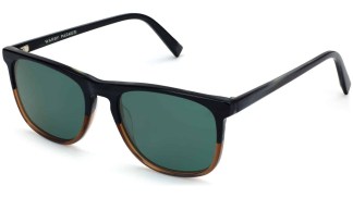 Angle View Image of Madox Sunglasses Collection, by Warby Parker Brand, in Antique Shale Fade Color