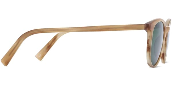Side View Image of Durand Sunglasses Collection, by Warby Parker Brand, in Oak Resin Matte Color