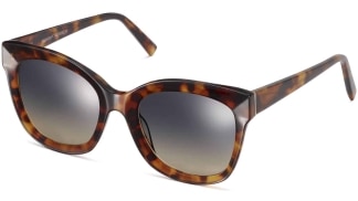 Angle View Image of Ada Sunglasses Collection, by Warby Parker Brand, in Acon Tortoise Color