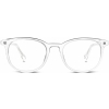 Front View Image of Durand Eyeglasses Collection, by Warby Parker Brand, in Crystal Color