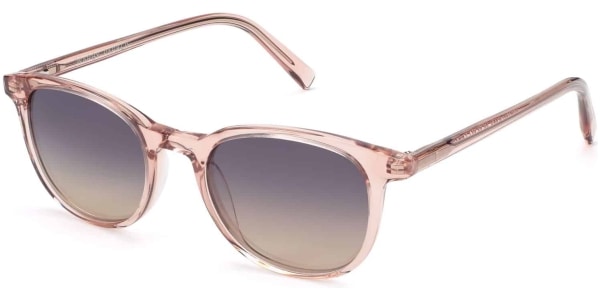 Angle View Image of Durand Sunglasses Collection, by Warby Parker Brand, in Rose Water Color