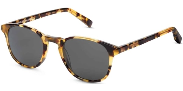 Angle View Image of Downing Sunglasses Collection, by Warby Parker Brand, in Walnut Tortoise Color