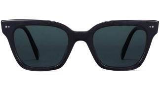 Front View Image of Beale Sunglasses Collection, by Warby Parker Brand, in Jet Black Color