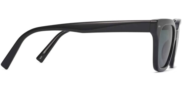 Side View Image of Beale Sunglasses Collection, by Warby Parker Brand, in Jet Black Color