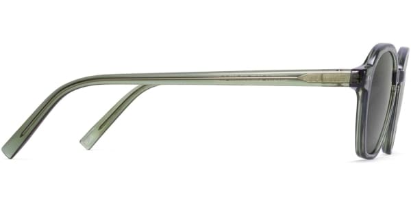 Side View Image of Britten Sunglasses Collection, by Warby Parker Brand, in Rosemary Crystal Color