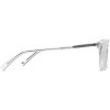 Side View Image of Durand Eyeglasses Collection, by Warby Parker Brand, in Crystal Color