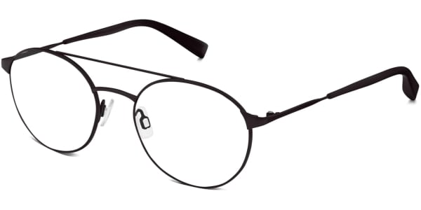 Angle View Image of Fisher Eyeglasses Collection, by Warby Parker Brand, in Brushed Ink Color