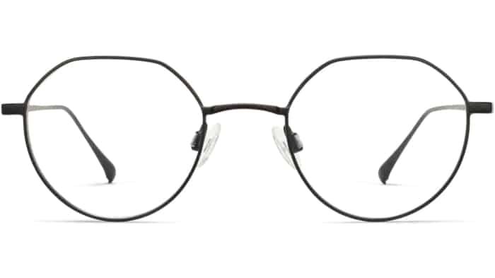 Front View Image of Gavin Eyeglasses Collection, by Warby Parker Brand, in Brushed Ink Color