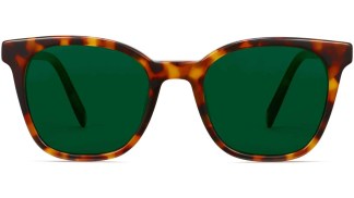 Front View Image of Griffin Sunglasses Collection, by Warby Parker Brand, in Acorn Tortoise Color