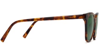 Side View Image of Griffin Sunglasses Collection, by Warby Parker Brand, in Acorn Tortoise Color