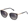 Angle View Image of Whittier Sunglasses Collection, by Warby Parker Brand, in Jet Black with Gold Color Angle View Image of Whittier Sunglasses Collection, by Warby Parker Brand, in Jet Black with Gold Color