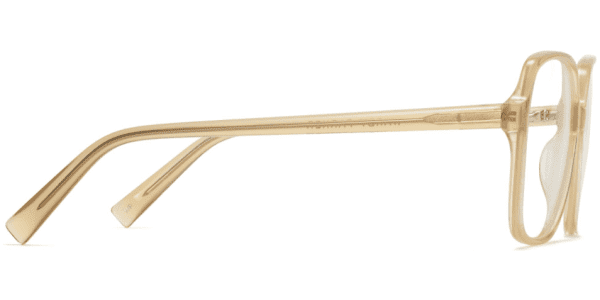 Side View Image of Alston Eyeglasses Collection, by Warby Parker Brand, in Champagne Color