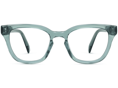 Front View Image of Della Eyeglasses Collection, by Warby Parker Brand, in Viridian Color