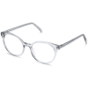 Side View Image of Delphine Eyeglasses Collection, by Warby Parker Brand, in Sea Glass Grey Color