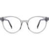 Front View Image of Delphine Eyeglasses Collection, by Warby Parker Brand, in Sea Glass Grey Color