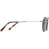 Side View Image of Duncan Sunglasses Collection, by Warby Parker Brand, in Forest Green with Polished Gold Color